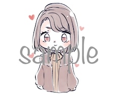 可愛さ抜群！ふんわり印象のイラストお描きします アイコンだけでなく挿絵にも幅広く対応！
