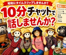 懐かしい昭和トーク★10分チャットで語り合えます イメージ1