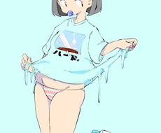 ファンシーで瑞々しい女の子イラスト描きます イメージ1