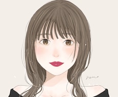 繊細で大人可愛いこだわりのアイコン描きます 優しい色合いでオシャレなアイコンをお求めの方へ