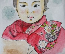 素敵な子どもとの思い出の写真、家族写真を描きます イメージ1