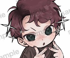 デフォルト胸上イラスト作成します イメージ1