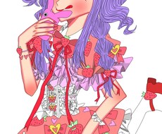 イラストを制作します オリジナルか指定されたイメージで絵を描きます。