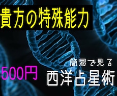 特殊能力や個性の能力を簡易で視ます イメージ1