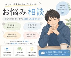 相談や愚痴、誰にも言えない悩みなどお話し聞きます イメージ1