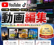 編集ならお任せ！最高の動画を提供します イメージ1