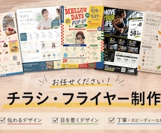 イベント・宣伝・広告用のチラシ作ります イメージ1