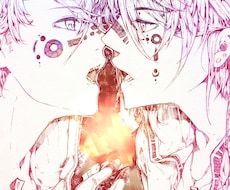 【ペン画(+デジタル】人物イラスト描きます イメージ1