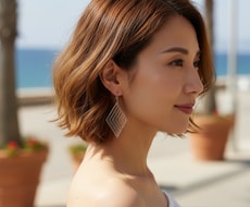 アクセサリーの着用イメージ（着画像）を作成します アクセサリーの「着用イメージ画像」を制作します。