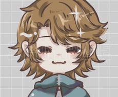 かわいいキャラアイコン描きます 女の子、男の子、ケモ耳、ツノっこなどOK