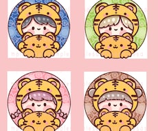 シンプルなのにどこか愛らしく可愛いアイコン描きます イメージ1