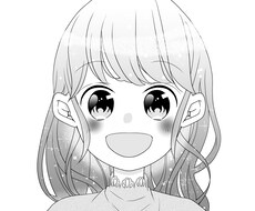ベースを元にモノクロアイコン(似顔絵)お描きします イメージ1