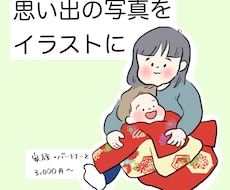 写真からイラスト描きます イメージ1
