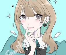 柔らかく優しい雰囲気のアイコンを描きます イメージ1