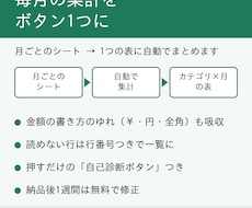 GASでスプレッドシートの毎月の集計を自動化します イメージ1