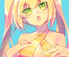 ヘッダーやサムネ用のキャラクターイラスト描きます 動画の挿絵・サムネイルや同人誌の表紙・挿絵にどうぞ！