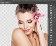 Photoshopで人物写真のレタッチ行います イメージ1