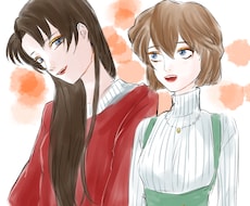 似顔絵、ビジネス広告、など描かせていただきます イメージ1