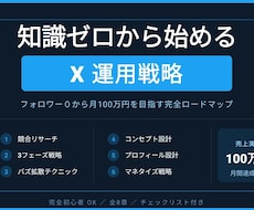 知識0から始めるX運用戦略公開します フォロワー0から月100万円を目指す完全ロードマップ