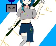 アニメ、ゲーム、Vチューバーを描いてます