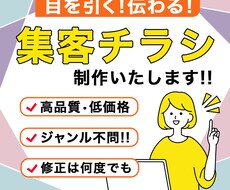 コスパ最強！格安で高品質なチラシ作成いたします 予算を抑えたい方必見！低価格で高品質なチラシを作ります。