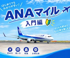 ANAマイル入門編！教えます イメージ1