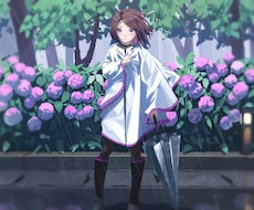 背景込みのキャラクター一枚絵を制作します イメージ1