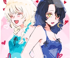 無料修正◎アイコン/ヘッダー用イラストを描きます イメージ1