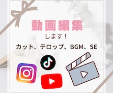 １分未満のショート動画を編集代行します イメージ1