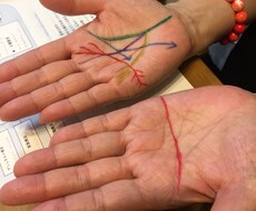 手相を観てあなたの性質をお伝えします 自分のことをもっと知りたい方、手相がお好きな方