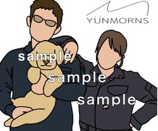 オシャレなイラスト（線画）をお描きします イメージ1