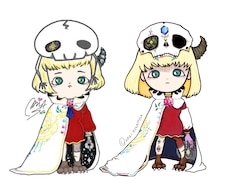 あなただけのポップなキメラ女子アイコン描きます イメージ1