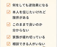 依存問題に悩む家族のお話を国家資格者がお聴きします 効果的な関わり方を共に考えます。心の整理もしましょう！