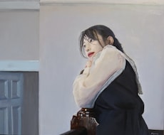 ペット　人物　本物の油絵をオーダーで制作します イメージ1