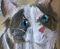 猫ちゃんの似顔絵描きます イメージ1