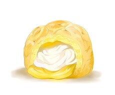 食べ物のイラスト描きます スイーツをはじめご相談ください。手描きの温かさがあります