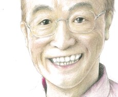 暖かみのある色鉛筆画での似顔絵を制作致します