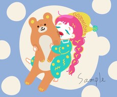 なんだか気の抜けるゆるーいイラスト作ります イメージ1