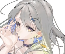アイコン・ヘッダー用バストアップイラスト制作します イメージ1