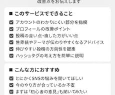 SNS運用をあなたに代わって最適化します イメージ1