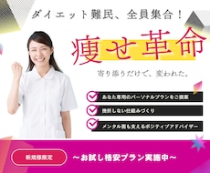 痩せ革命！！ダイエット難民様を全力サポートします イメージ1