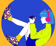 ポップで目を惹く★エモいイラスト描けます イメージ1