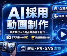 SNS向けのショート動画作成します イメージ1