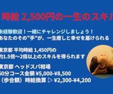 相性確認！寝落ちドライヘットスパ技術確認講座します イメージ1