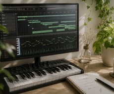 オリジナルソングの作成をします