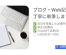 AIを活用して読みやすい記事・ブログを作成します イメージ1