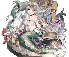 イラスト制作します SNSアイコン、動画用の1枚絵、立ち絵等