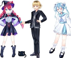 あなただけのTRPGキャラクター立ち絵を描きます イメージ1