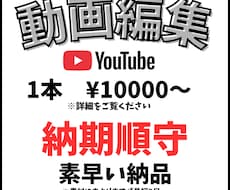 どんな動画もわかりやすく面白く編集します イメージ1