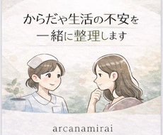 からだや生活の不安を整理します イメージ1